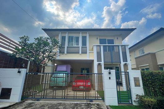 ขายบ้านเดี่ยว โครงการ the cityพระราม5-ราชพฤกษ์ บ้านสวย รีโนเวทใหม่ หลังมุม