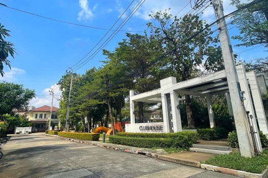 ขายบ้านเดี่ยว โครงการ the cityพระราม5-ราชพฤกษ์ บ้านสวย รีโนเวทใหม่ หลังมุม