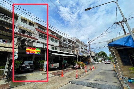 ขายอาคารพาณิชย์ 4 ชั้น หมู่บ้าน Garden Home ต่อเติมเต็มพื้นที่ สภาพดี รีโนเวทใหม่ ราคาดีมาก