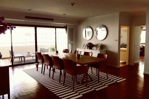 เช่า คอนโด Tower Park 3 ห้องนอน 3 ห้องน้ำ 265 ตร.ม. ชั้น 5 แต่งสวย ใกล้ BTS นานา