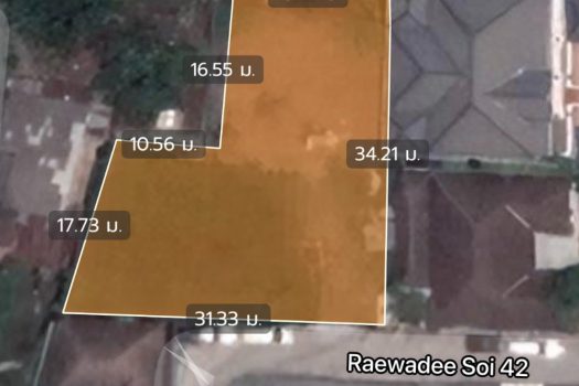 ขายที่ดินสวย พร้อมบ้าน Knock down 1 หลัง สภาพแวดล้อมดี ทำเลเยี่ยม ขนาด 199 ตร.ว.ในซอย เรวดี 42 ทำเลดี เข้า ออก ได้ 2 ทาง ซอย เรวดี 40และ 42 🔥🔥
