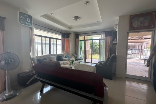 ขายบ้านเดี่ยว เศรษฐสิริ ประชาชื่น เรสซิเดนซ์ 3 บ้านสวย หลังมุม ขนาด 84.8 ตร.ว.