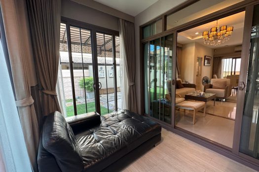 ขายบ้านเดี่ยว เศรษฐสิริ ประชาชื่น เรสซิเดนซ์ 3 บ้านสวย แต่งครบ ต่อเติมเต็มพื้นที่ ขนาด 86.4 ตร.ว. 🌳