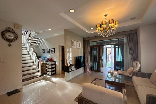 ขายบ้านเดี่ยว เศรษฐสิริ ประชาชื่น เรสซิเดนซ์ 3 บ้านสวย แต่งครบ ต่อเติมเต็มพื้นที่ ขนาด 86.4 ตร.ว. 🌳