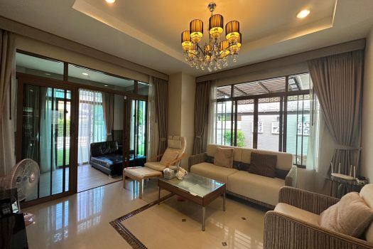 ขายบ้านเดี่ยว เศรษฐสิริ ประชาชื่น เรสซิเดนซ์ 3 บ้านสวย แต่งครบ ต่อเติมเต็มพื้นที่ ขนาด 86.4 ตร.ว. 🌳