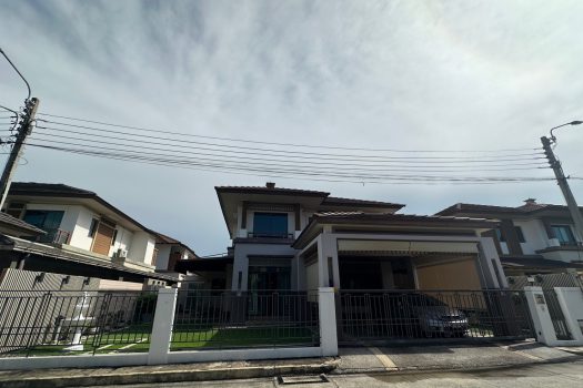 ขายบ้านเดี่ยว เศรษฐสิริ ประชาชื่น เรสซิเดนซ์ 3 บ้านสวย แต่งครบ ต่อเติมเต็มพื้นที่ ขนาด 86.4 ตร.ว. 🌳