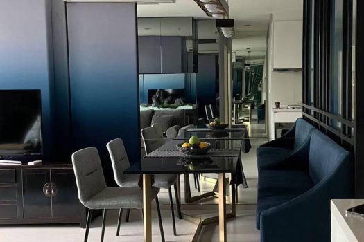 ขายพร้อมผู้เช่า คอนโด Rhythm Sukhumvit 4 ห้องสวย แต่งครบ 78 ตร.ม. 2 ห้องนอน 2 ห้องน้ำ ชั้น 22 ทำเลดีมาก ใกล้ BTS เอกมัย