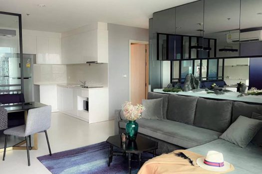 ขายพร้อมผู้เช่า คอนโด Rhythm Sukhumvit 4 ห้องสวย แต่งครบ 78 ตร.ม. 2 ห้องนอน 2 ห้องน้ำ ชั้น 22 ทำเลดีมาก ใกล้ BTS เอกมัย