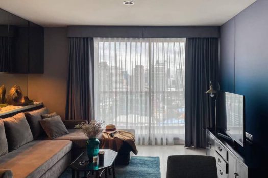 ขายพร้อมผู้เช่า คอนโด Rhythm Sukhumvit 4 ห้องสวย แต่งครบ 78 ตร.ม. 2 ห้องนอน 2 ห้องน้ำ ชั้น 22 ทำเลดีมาก ใกล้ BTS เอกมัย