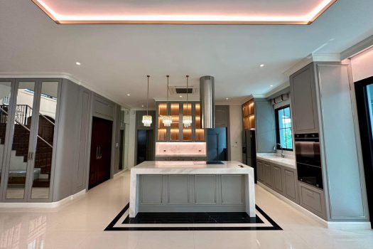 ขายบ้านหรู The Palazzo ปิ่นเกล้า 179.1 ตร.วา 4 ห้องนอน Built in ครบ แต่งสวยมาก