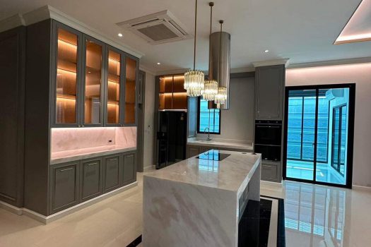 ขายบ้านหรู The Palazzo ปิ่นเกล้า 179.1 ตร.วา 4 ห้องนอน Built in ครบ แต่งสวยมาก
