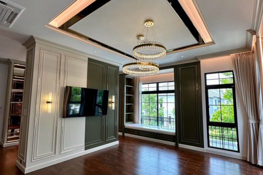 ขายบ้านหรู The Palazzo ปิ่นเกล้า 179.1 ตร.วา 4 ห้องนอน Built in ครบ แต่งสวยมาก