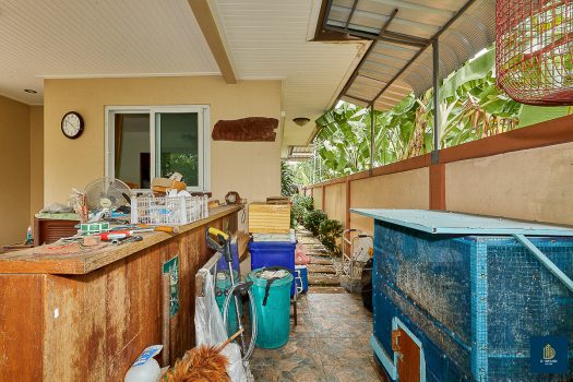 ขายบ้านเดี่ยวสร้างเอง 161.9 ตร.วา 5 ห้องนอน ใกล้ถนนกาญจนาภิเษก เหมาะสำหรับคนชอบบ้านที่ร่มรื่น เงียบสงบ มีพื้นที่ทำสวน ปลูกต้นไม้