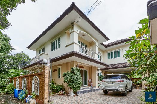 ขายบ้านเดี่ยวสร้างเอง 161.9 ตร.วา 5 ห้องนอน ใกล้ถนนกาญจนาภิเษก เหมาะสำหรับคนชอบบ้านที่ร่มรื่น เงียบสงบ มีพื้นที่ทำสวน ปลูกต้นไม้