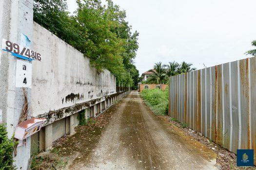 ขายบ้านเดี่ยวสร้างเอง 161.9 ตร.วา 5 ห้องนอน ใกล้ถนนกาญจนาภิเษก เหมาะสำหรับคนชอบบ้านที่ร่มรื่น เงียบสงบ มีพื้นที่ทำสวน ปลูกต้นไม้