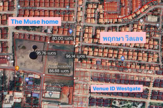 ขายที่ดินแปลงสวย บางใหญ่ 5 ไร่ ทำเลดีมาก เยื้อง Central ใกล้รถไฟฟ้า