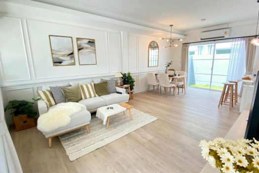 ขาย/เช่า ทาวน์โฮม อินดี้ 2 บางนา-รามคําแหง2 ทาวน์โฮม ทำเลดี แต่งครบ สวยมาก สไตล์ Muji สุด Cozy 3 ห้องนอน 3 ห้องน้ำ ใกล้ Mega บางนา