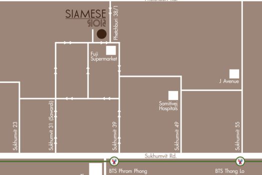 ขายราคาดีสุดในตึก คอนโดไซมีส จอยญ่า (Siamese Gioia) ซ.สุขุมวิท 31