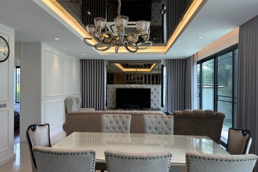 ขายบ้านหรู โครงการ 𝗧𝗵𝗲 𝗣𝗮𝘃𝗶𝗹𝗹𝗮 𝗣𝗿𝗶𝘃𝗮𝘁𝗲 𝗥𝗲𝘀𝗶𝗱𝗲𝗻𝗰𝗲𝘀 บางบอน 3 บ้านเดี่ยวสุด Private วิวสวน หลังใหญ่ 𝟭𝟮𝟱.𝟵 ตร.วา ทั้งโครงการมีเพียง 29 unit