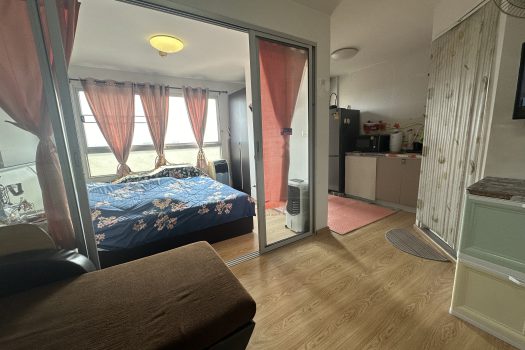 ขายด่วนราคาดีมาก ต่ำกว่าราคาประเมินกรมธนารักษ์ D condo รัตนาธิเบศร์ ตึกD ชั้น5 28.99 ตร.วา คอนโดทำเลดี ติดรถไฟฟ้า