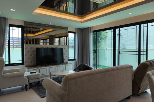 ขายบ้านหรู โครงการ 𝗧𝗵𝗲 𝗣𝗮𝘃𝗶𝗹𝗹𝗮 𝗣𝗿𝗶𝘃𝗮𝘁𝗲 𝗥𝗲𝘀𝗶𝗱𝗲𝗻𝗰𝗲𝘀 บางบอน 3 บ้านเดี่ยวสุด Private วิวสวน หลังใหญ่ 𝟭𝟮𝟱.𝟵 ตร.วา ทั้งโครงการมีเพียง 29 unit