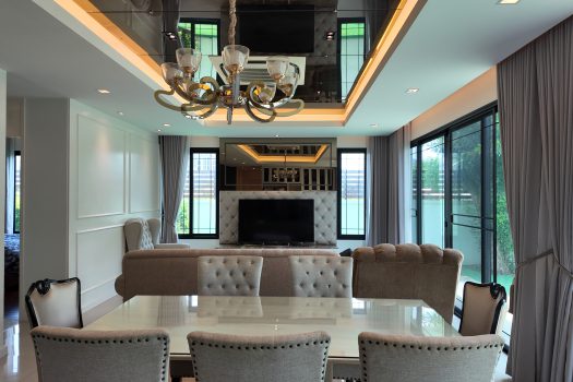 ขายบ้านหรู โครงการ 𝗧𝗵𝗲 𝗣𝗮𝘃𝗶𝗹𝗹𝗮 𝗣𝗿𝗶𝘃𝗮𝘁𝗲 𝗥𝗲𝘀𝗶𝗱𝗲𝗻𝗰𝗲𝘀 บางบอน 3 บ้านเดี่ยวสุด Private วิวสวน หลังใหญ่ 𝟭𝟮𝟱.𝟵 ตร.วา ทั้งโครงการมีเพียง 29 unit