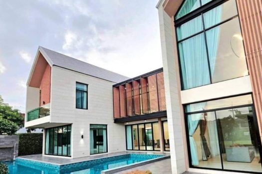 ปรับลดเพิ่ม 10 ล้าน บ้านหรูสไตล์ Nordic ซอยรามอินทรา 17 พร้อมสระว่ายน้ำส่วนตัว บ้านเลขที่สวย พื้นที่ 600 ตร.วา 900 ตร.ม.