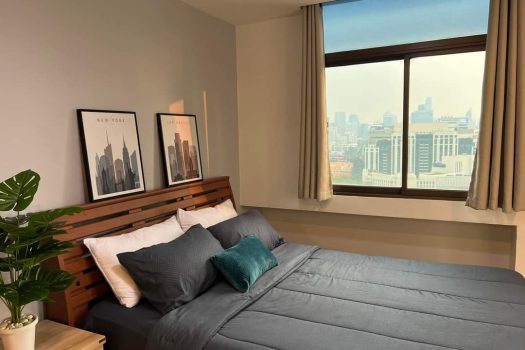 ให้เช่า คอนโดประตูน้ำเพรสตีจ ทำเลดีมากก ใกล้ BTS ราชเทวี ขนาด 64 ตร.ม. 2 ห้องนอน 2 ห้องน้ำ