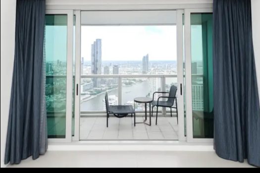 ขาย คอนโดวิวแม่น้ำเจ้าพระยา คอนโด The river ชั้น 57 131ตรม. 2ห้องนอน 3ห้องน้ำ 1ห้องนั่งเล่น