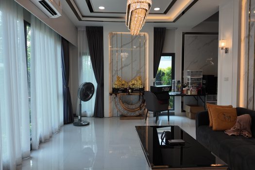 บ้าน The City บางนา บ้านใหม่มาก แต่งสวย ฮวงจุ้ยเต็ม 10 โครงการทำเลดี หลัง Mega Bangna