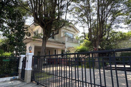 ขายบ้าน โครงการ นันทวัน สาทร-ราชพฤกษ์ บ้านร่มรื่น หลังมุม พื้นที่ใหญ่ 97.3 ตร.วา ทำเลดี ใกล้สาทร