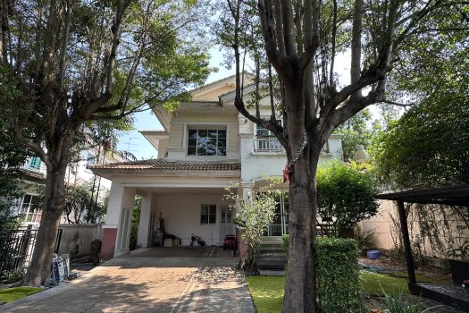 ขายบ้าน โครงการ นันทวัน สาทร-ราชพฤกษ์ บ้านร่มรื่น หลังมุม พื้นที่ใหญ่ 97.3 ตร.วา ทำเลดี ใกล้สาทร