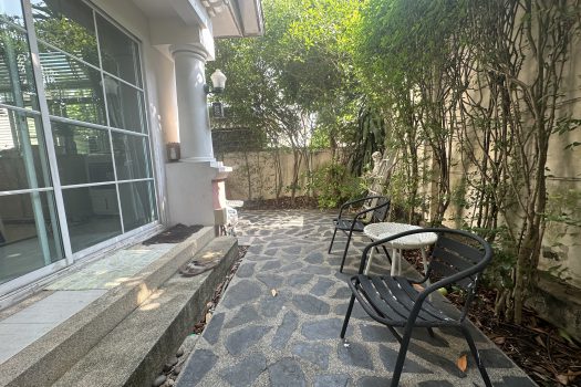 ขายบ้าน โครงการ นันทวัน สาทร-ราชพฤกษ์ บ้านร่มรื่น หลังมุม พื้นที่ใหญ่ 97.3 ตร.วา ทำเลดี ใกล้สาทร