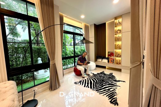 ขาย/เช่า บ้านหรู ระดับ 𝗦𝘂𝗽𝗲𝗿 𝗟𝘂𝘅𝘂𝗿𝘆 โครงการ 𝗡𝗔𝗡𝗧𝗔𝗪𝗔𝗡 พระราม 𝟵 กรุงเทพกรีฑา บ้านหรู 4 ห้องนอน 5 ห้องน้ำ หลังมุม ติดสวน ใกล้ Club House แต่งครบ พร้อมเข้าอยู่