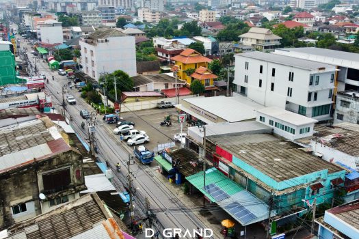 ขายที่ดินนนทบุรี ซอย เรวดี 𝟰𝟮 ขนาด 𝟭𝟵𝟵.𝟵 ตร.วา ถมแล้ว สร้างสิ่งปลูกสร้างได้ทันที