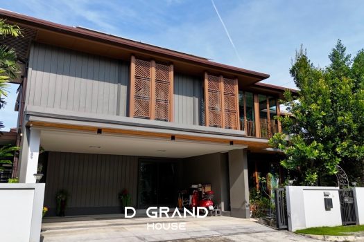 บ้านหรู 2 ชั้น โครงการ บุราสิริ พัฒนาการ 87 (แสนสิริ) สภาพดีมาก Built in สวย