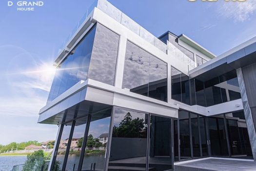 บ้านหรู 𝟯 ชั้น ริมทะเลสาบเมืองทองธานี โครงการ 𝗧𝗵𝗲 𝗟𝗮𝗸𝗲𝗻
