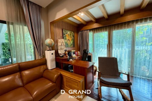 บ้านหรู 2 ชั้น โครงการ บุราสิริ พัฒนาการ 87 (แสนสิริ) สภาพดีมาก Built in สวย