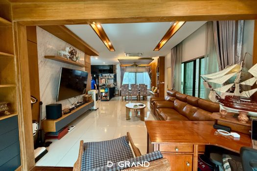 บ้านหรู 2 ชั้น โครงการ บุราสิริ พัฒนาการ 87 (แสนสิริ) สภาพดีมาก Built in สวย