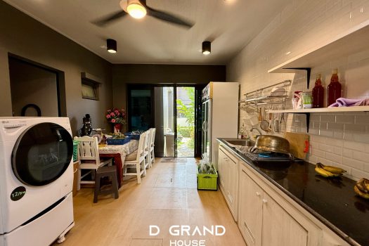 บ้านหรู 2 ชั้น โครงการ บุราสิริ พัฒนาการ 87 (แสนสิริ) สภาพดีมาก Built in สวย