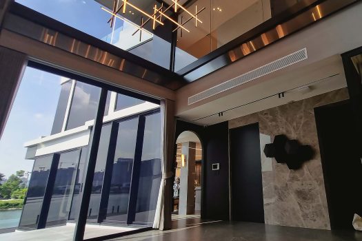 บ้านหรู 𝟯 ชั้น ริมทะเลสาบเมืองทองธานี โครงการ 𝗧𝗵𝗲 𝗟𝗮𝗸𝗲𝗻