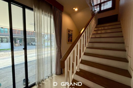 บ้านหรู 2 ชั้น โครงการ บุราสิริ พัฒนาการ 87 (แสนสิริ) สภาพดีมาก Built in สวย