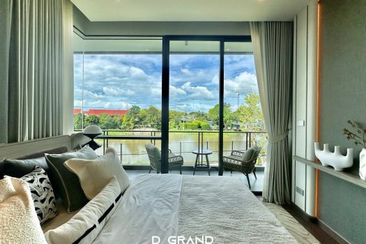 “𝗧𝗵𝗲 𝗥𝗶𝘃𝗲𝗿” บ้านเดี่ยว 𝗖𝗼𝗹𝗹𝗲𝗰𝘁𝗶𝗼𝗻 สุดพิเศษจากแสนสิริ ที่มีเพียง 𝟴 ครอบครัวที่ได้ครอบครองโดดเด่นด้วยสไตล์ 𝗠𝗼𝗱𝗲𝗿𝗻 𝗥𝗲𝘀𝗼𝗿𝘁