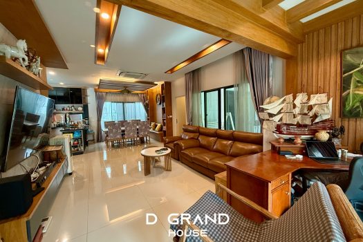 บ้านหรู 2 ชั้น โครงการ บุราสิริ พัฒนาการ 87 (แสนสิริ) สภาพดีมาก Built in สวย