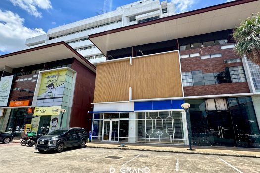 อาคารพาณิชย์ ใจกลางเมืองทอง 2 ห้องติดกัน ทำเลดีมาก