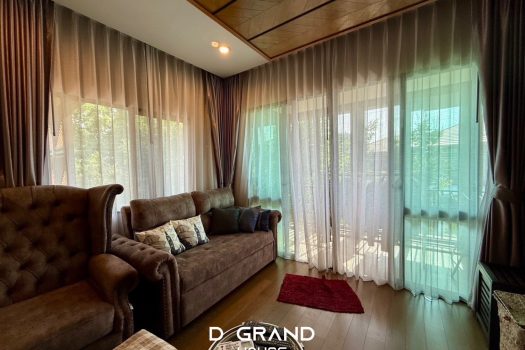 บ้านหรู 2 ชั้น โครงการ บุราสิริ พัฒนาการ 87 (แสนสิริ) สภาพดีมาก Built in สวย