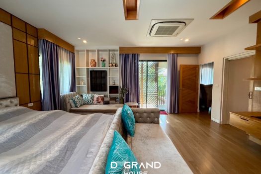 บ้านหรู 2 ชั้น โครงการ บุราสิริ พัฒนาการ 87 (แสนสิริ) สภาพดีมาก Built in สวย