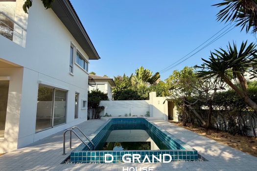 บ้านเดี่ยวแปลงมุม พร้อมสระว่ายน้ำ “𝗡𝗼𝗯𝗹𝗲 𝗚𝗲𝗼 วัชรพล”