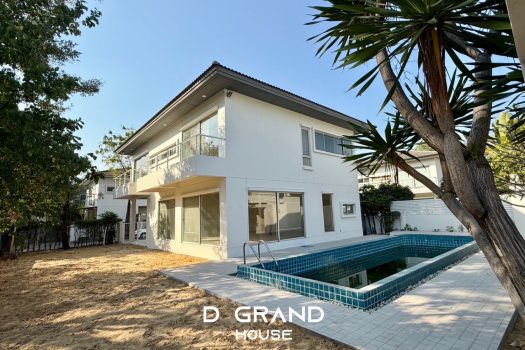 บ้านเดี่ยวแปลงมุม พร้อมสระว่ายน้ำ “𝗡𝗼𝗯𝗹𝗲 𝗚𝗲𝗼 วัชรพล”