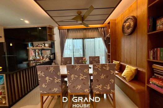 บ้านหรู 2 ชั้น โครงการ บุราสิริ พัฒนาการ 87 (แสนสิริ) สภาพดีมาก Built in สวย